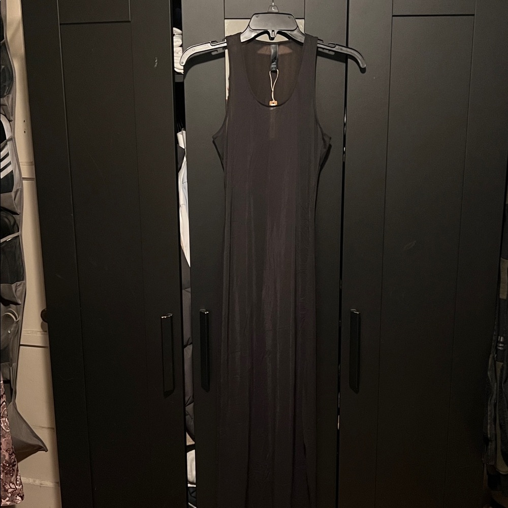 Skims mesh long dress cover up